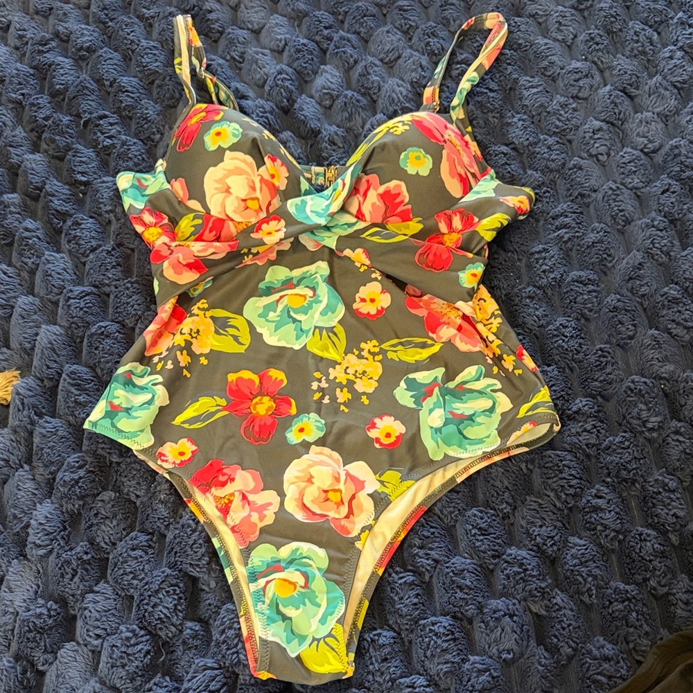 Floral One-Piece Swimsuit